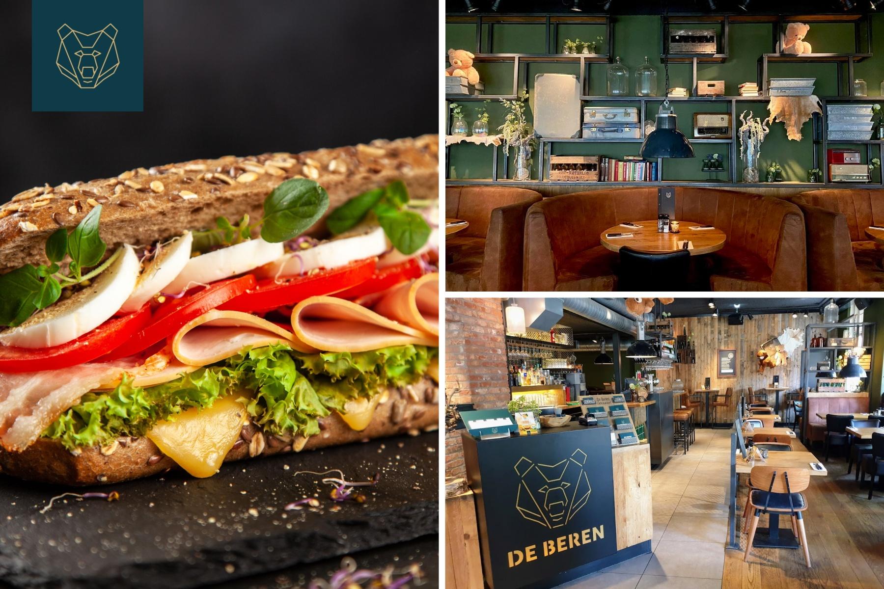 Lunchgerecht naar keuze bij Restaurant De Beren Delft