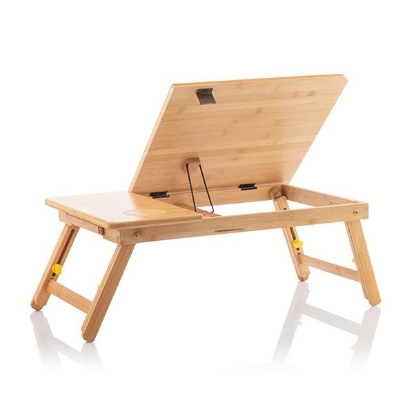 Bamboe opklapbare laptoptafel