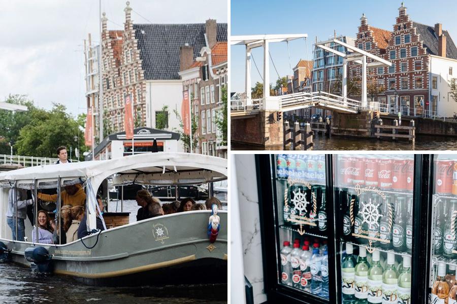 Rondvaart incl. onbeperkt drinken in Haarlem