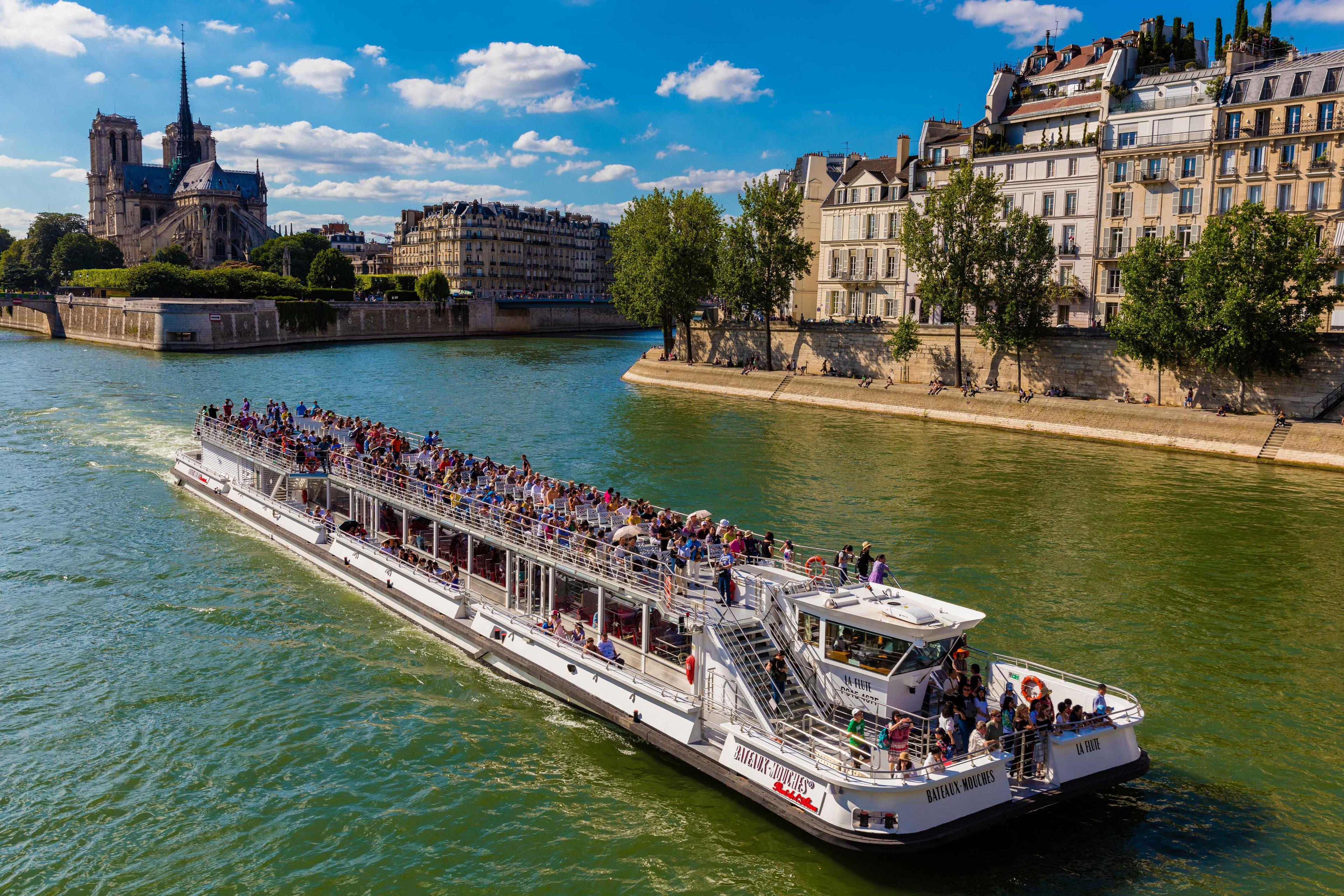 Rondvaart over de Seine in Parijs