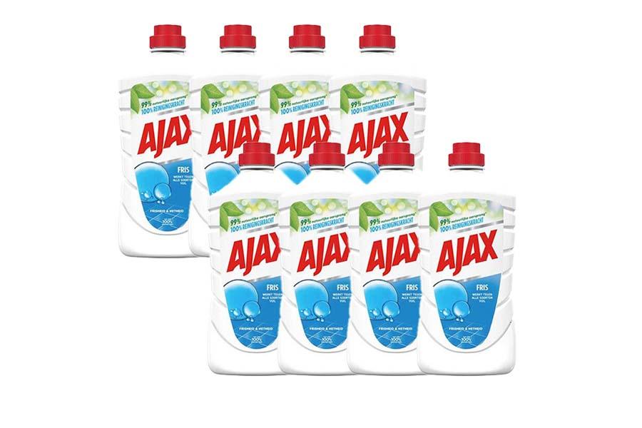 8 flessen Ajax allesreiniger Classic