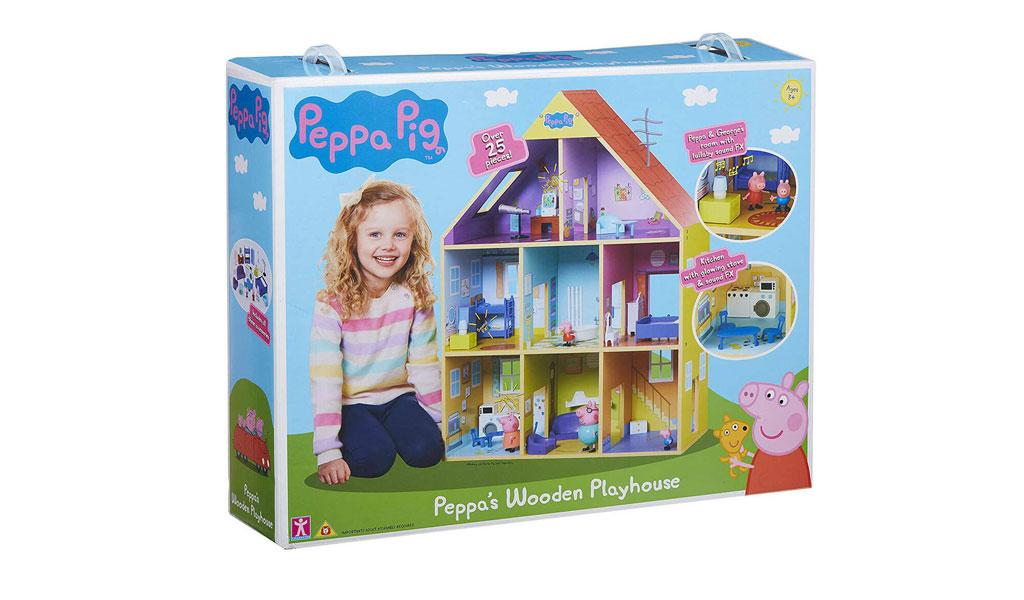 Peppa Pig houten poppenhuis
