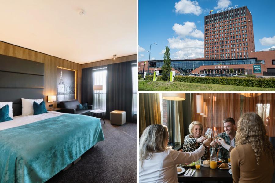 Van der Valk Hotel Hoorn: overnachting, diner, ontbijt, Dunkin' donuts en bioscoopkaart VUE (2p.)