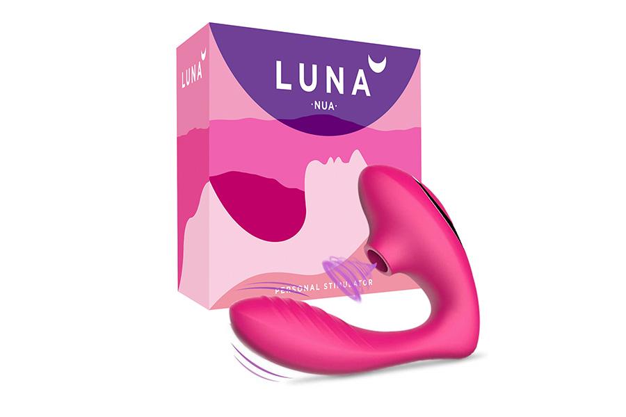 2 in 1 vibrator van Luna met verpakking