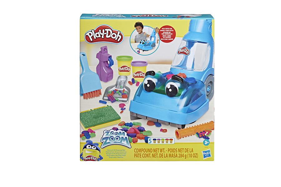 doos met speelgoed van Play-Doh erin