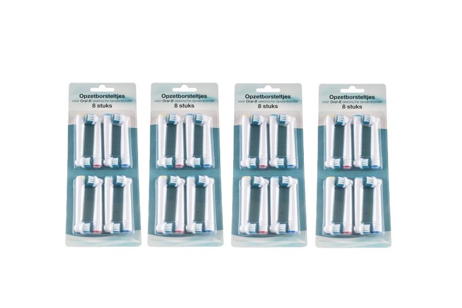 Opzetborstels geschikt voor Oral-B (32 stuks)
