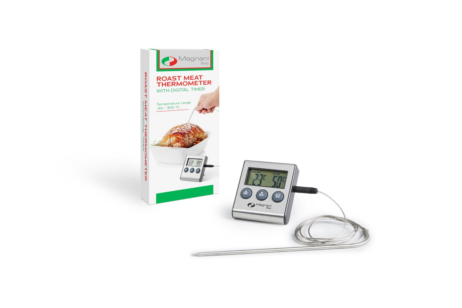 Digitale vleesthermometer met timer