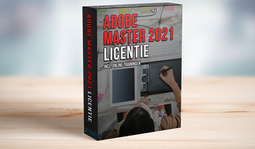 Adobe 2021: 14 licenties o.a. InDesign & Photoshop