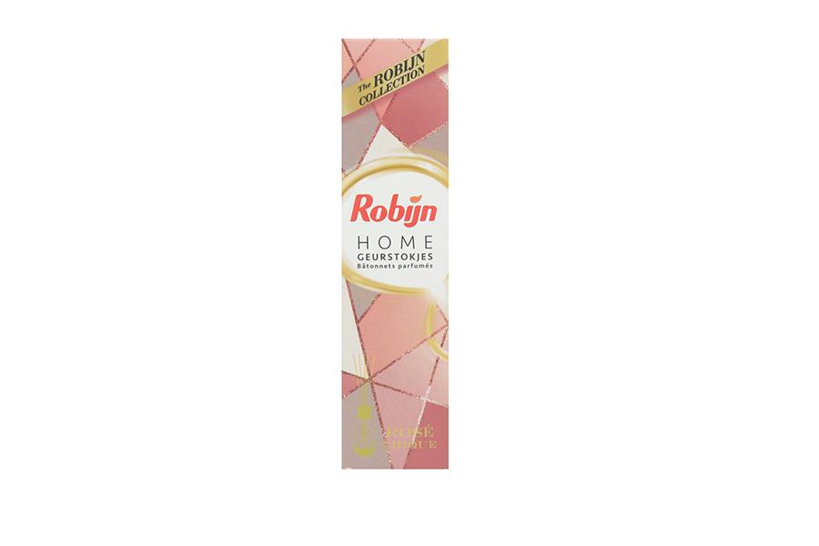 1 roze doosje met geurstokjes van Robijn