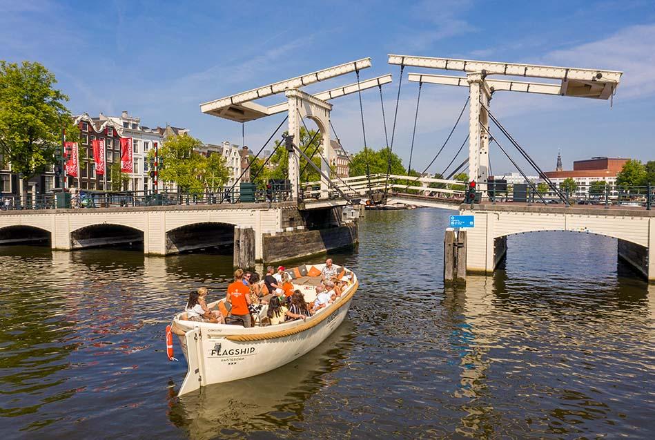 Rondvaart door de Amsterdamse grachten