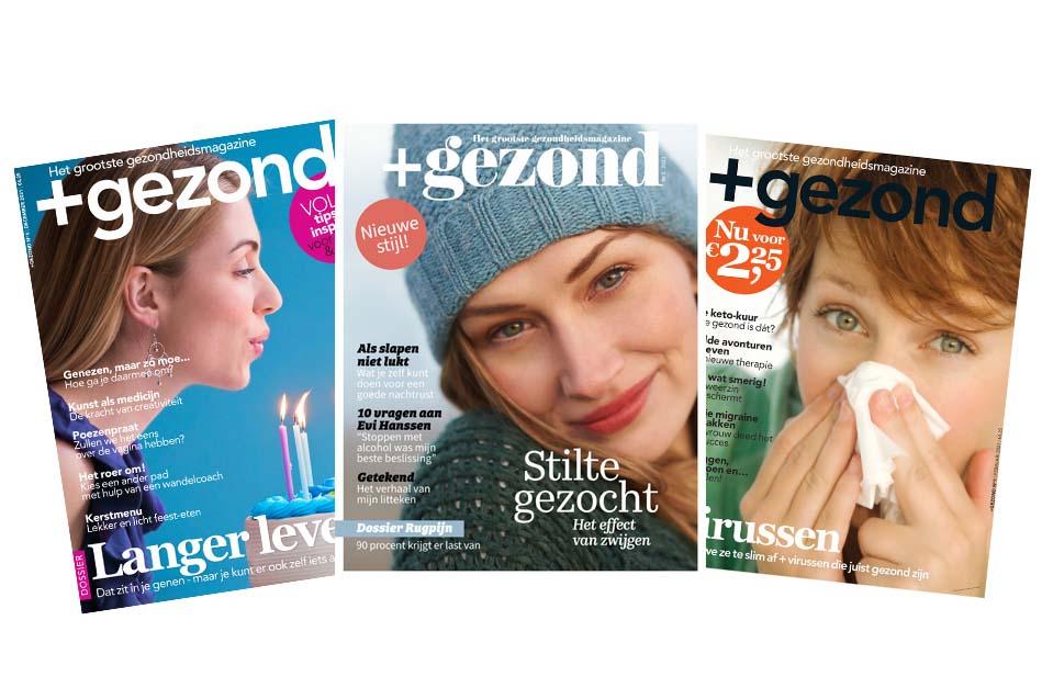 Abonnement +Gezond Magazine 3 nummers